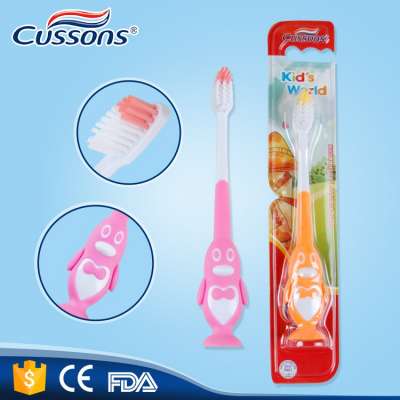 Cute design cartoon kid soft bristle toothbrush