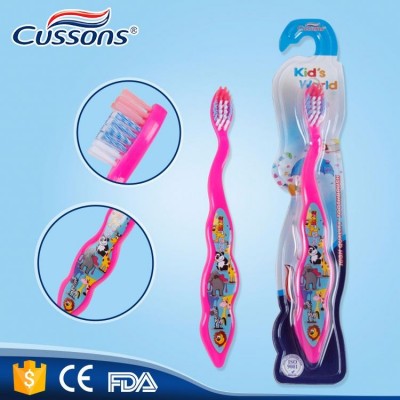 China dental supply whitening cartoon style mini toothbrush